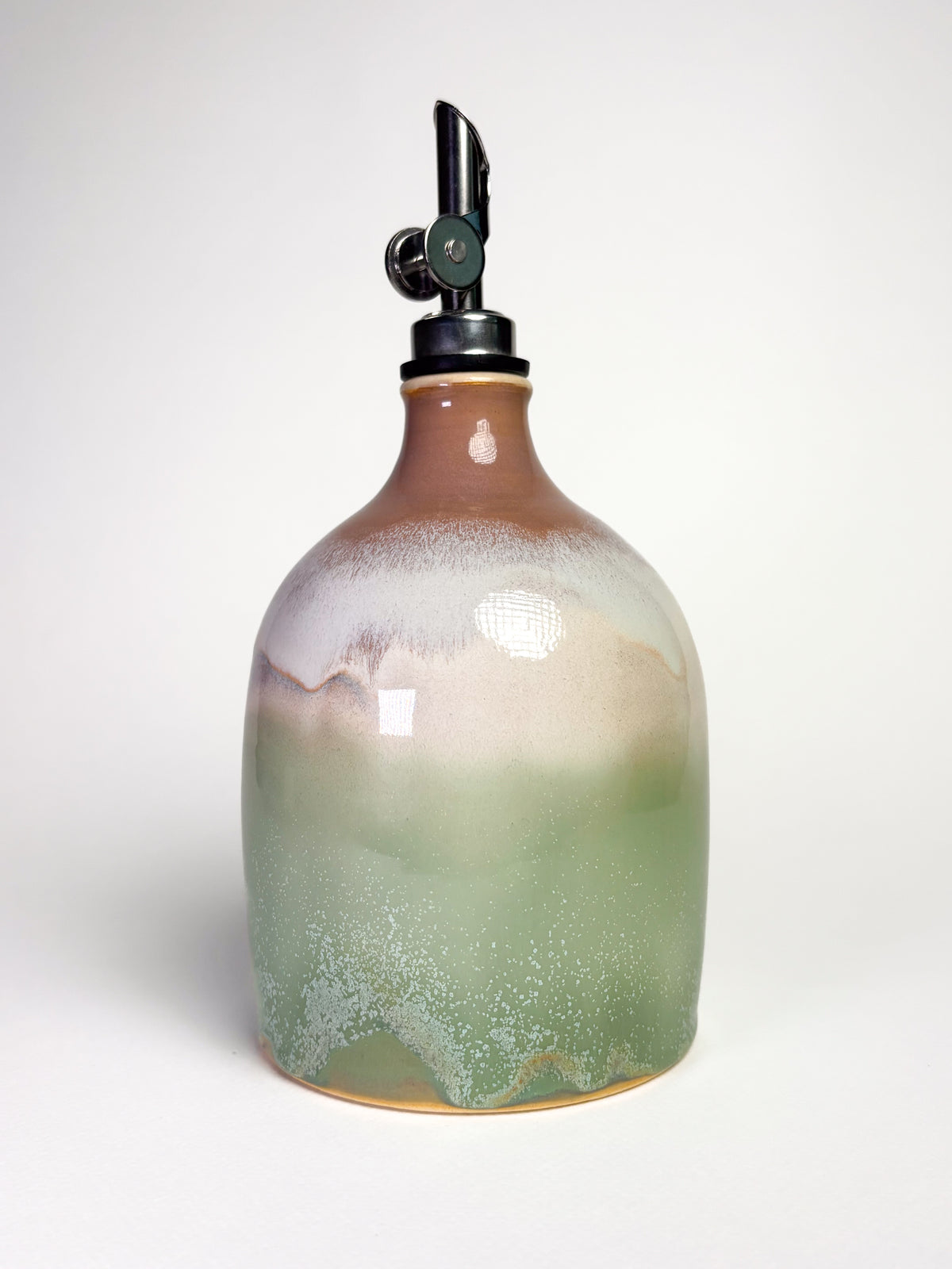 Bouteille huile dégradé