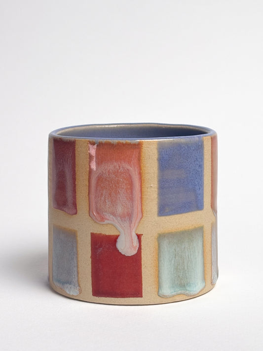 Tasse carreaux couleur