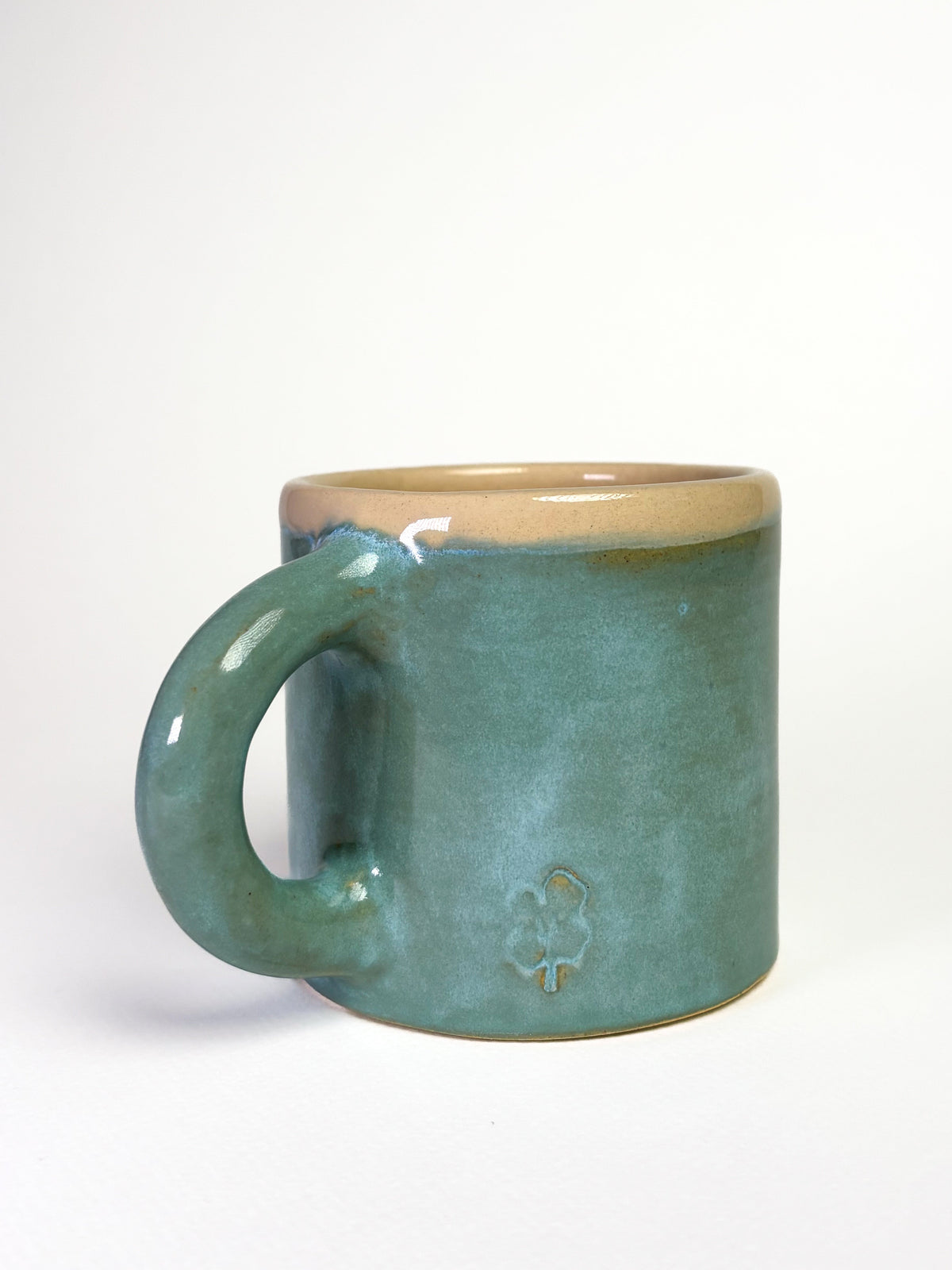 Tasse fleur floue rose