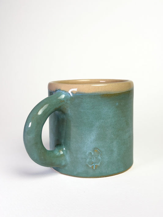 Tasse fleur floue rose