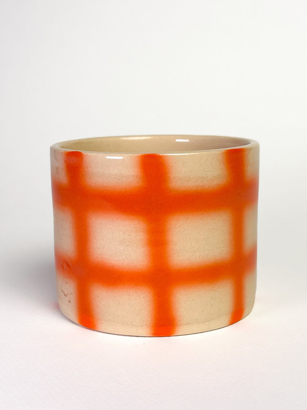 Set tasse + assiette goûter orange