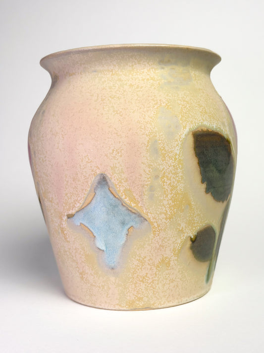 Vase fleur floue