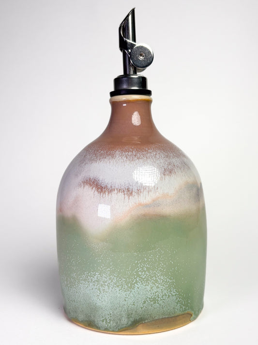 Bouteille huile dégradé