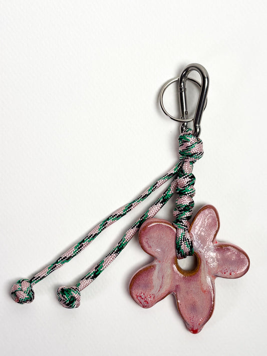 porte clef fleur