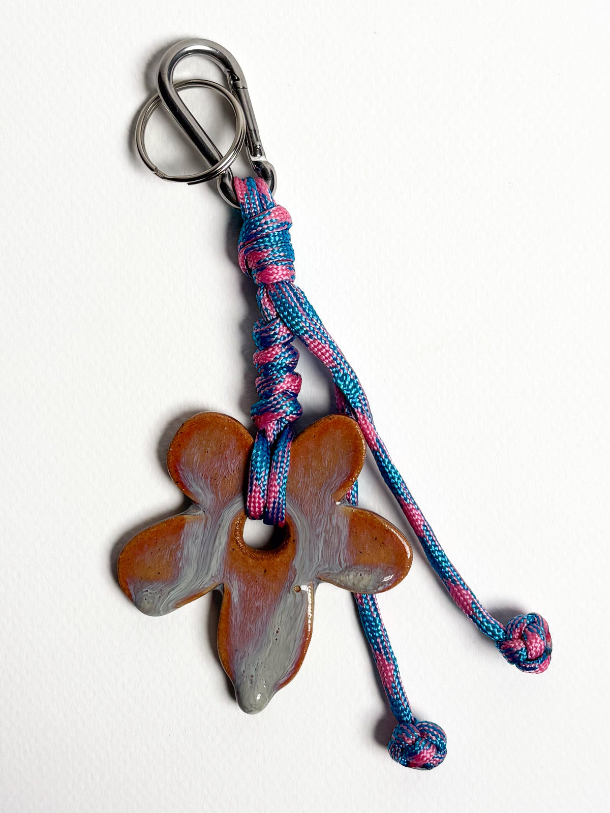 porte clef fleur