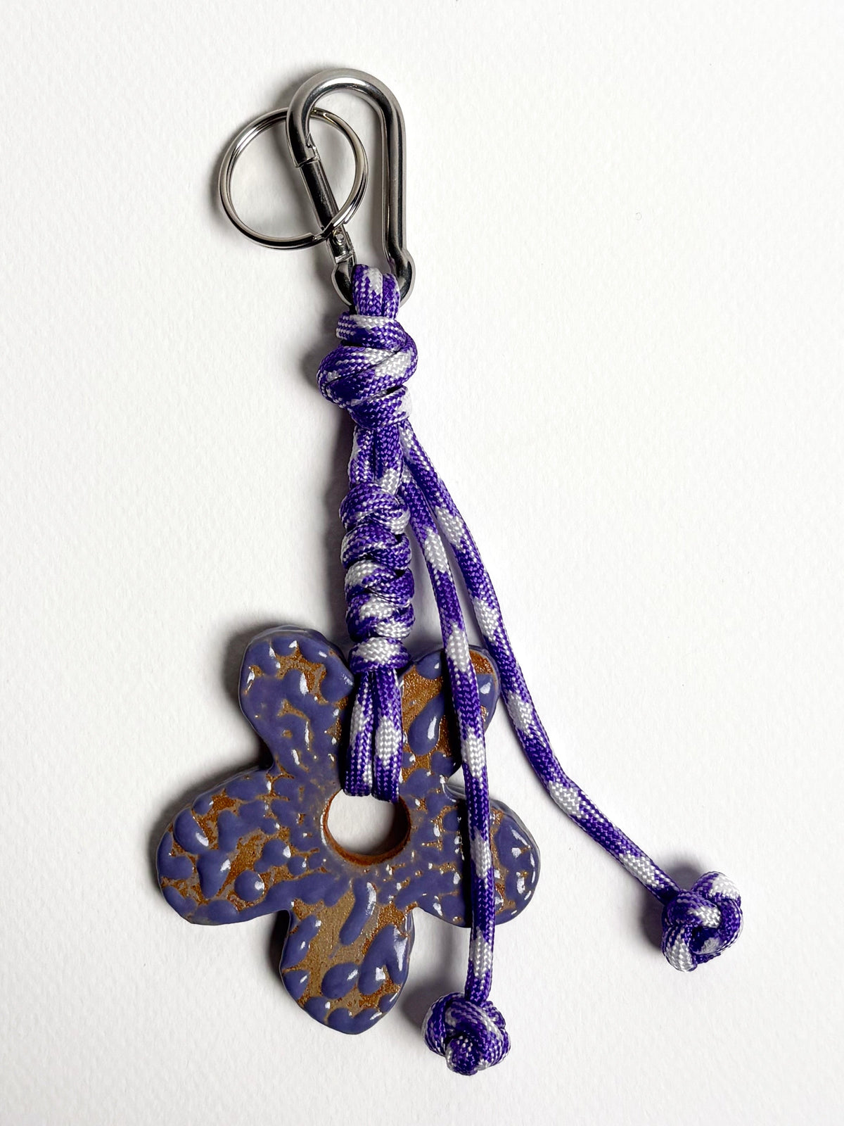 porte clef fleur