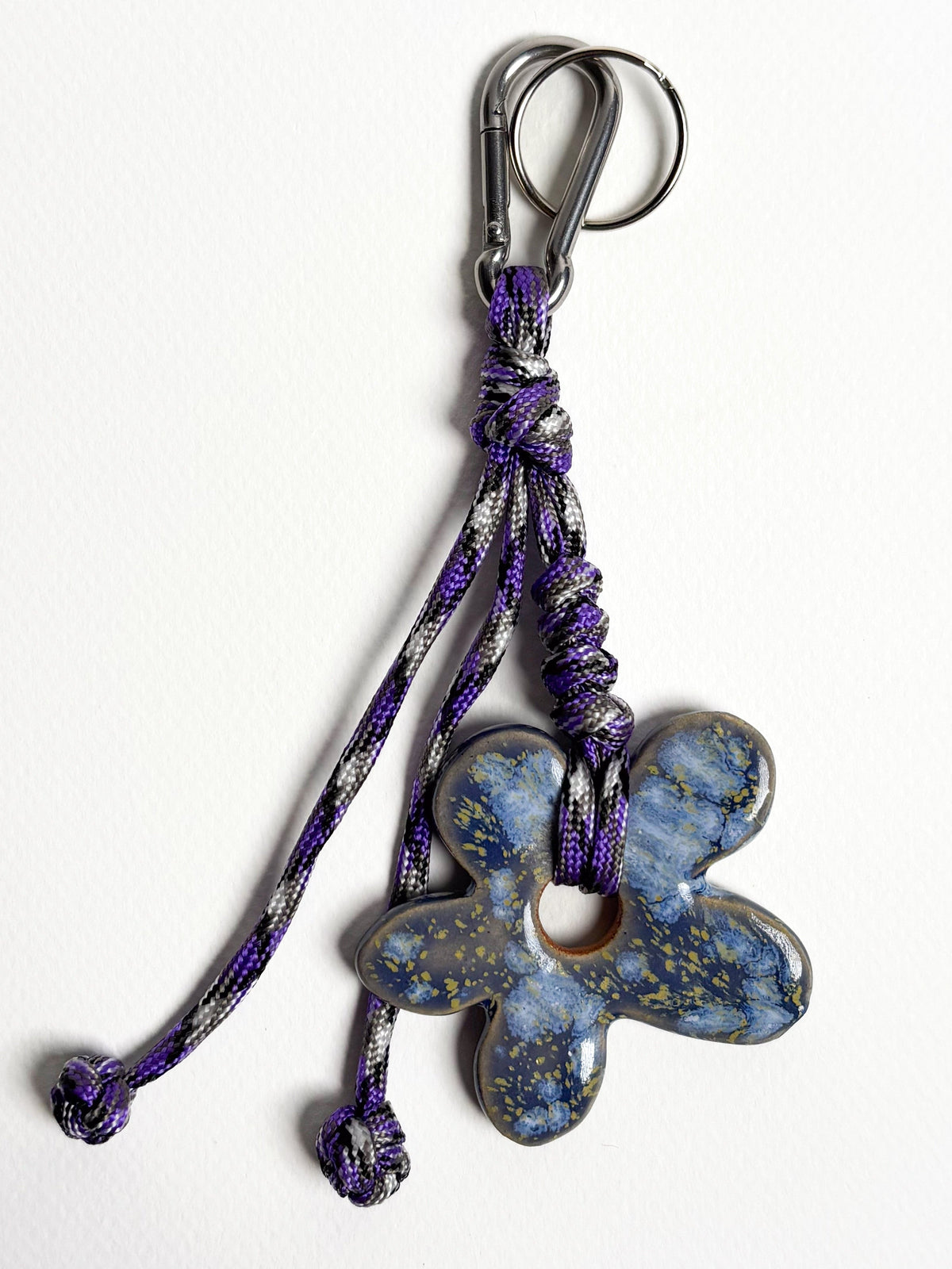 porte clef fleur
