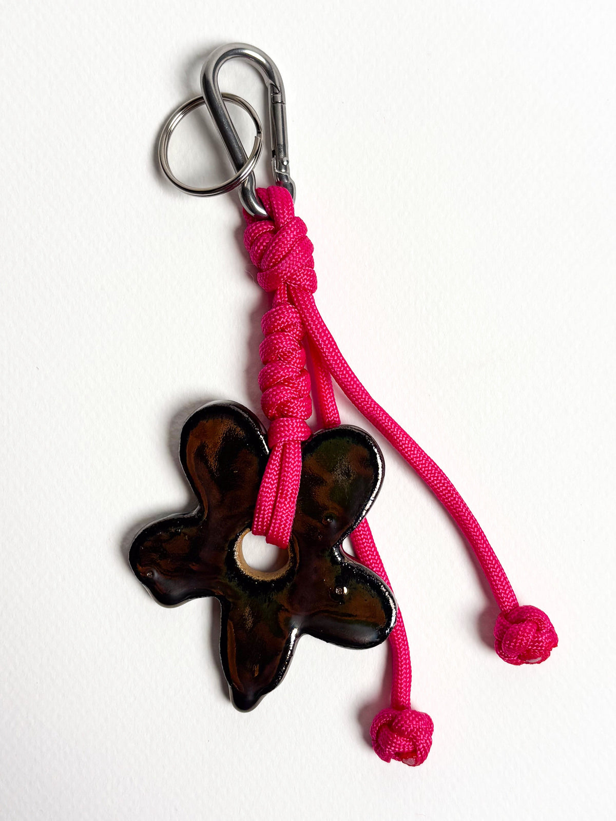 porte clef fleur