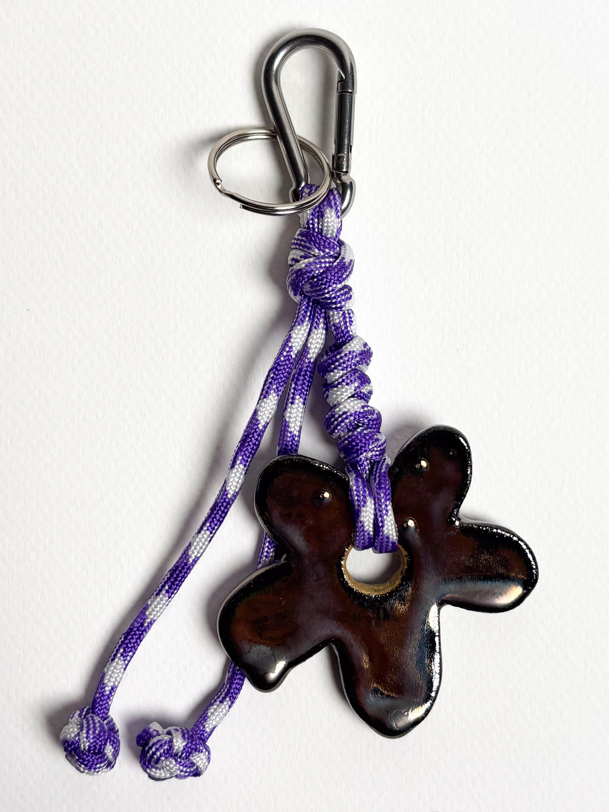 porte clef fleur
