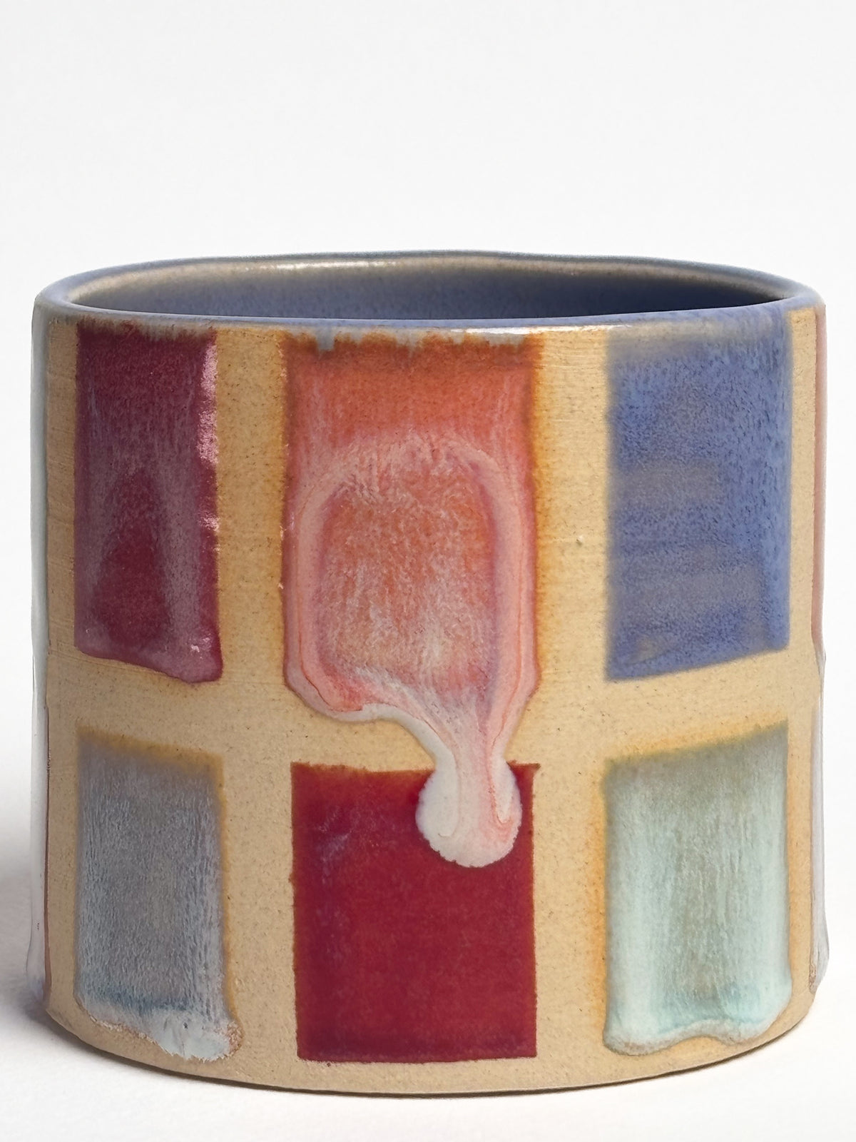 Tasse carreaux couleur
