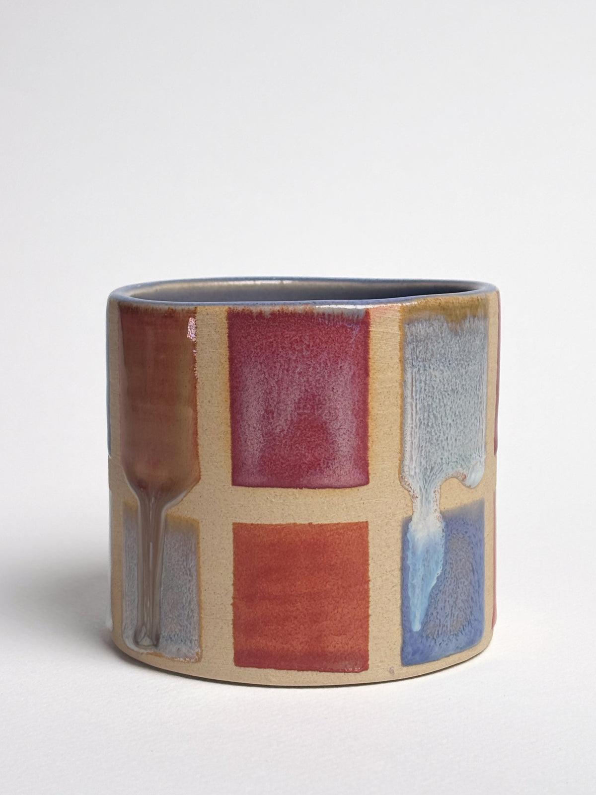 Tasse carreaux couleur
